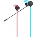 Hori Earbuds Pro Laisvų rankų įranga Vielinis Ausinės su kabliukais, Įkišamos į ausį Žaidimams Mėlyn