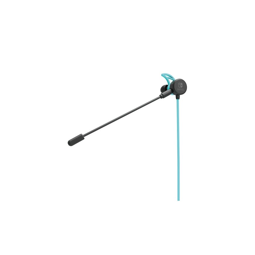 Hori Earbuds Pro Laisvų rankų įranga Vielinis Ausinės su kabliukais, Įkišamos į ausį Žaidimams Mėlyn – 3