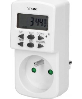 Orno Elektronis laikmatis, MINI, 10 programų, DT-2