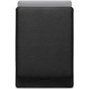 Woolnut Leather Sleeve -suojatasku 16" MacBook Pro, musta Woolnut Leather Sleeve -suojatasku 16" MacBook Pro, musta