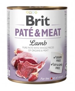 BRIT Paté & Meat ar jēru - 800g