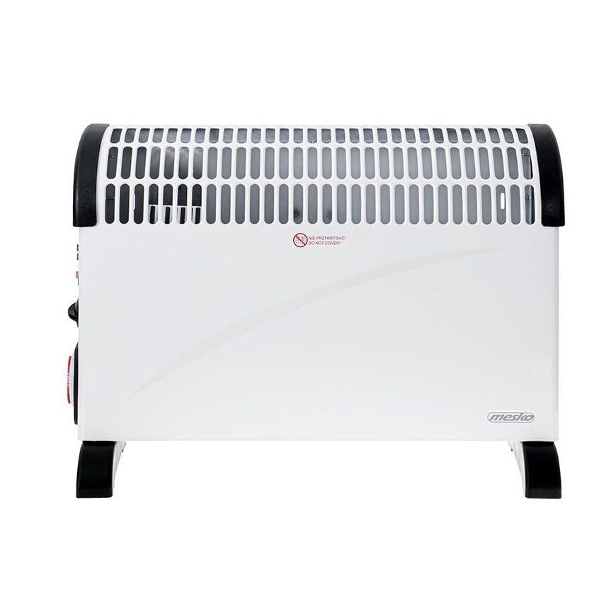 Mesko Convector Heater with Timer and Turbo Fan MS 7741w 2000 W, Number of power levels 3, White – 2