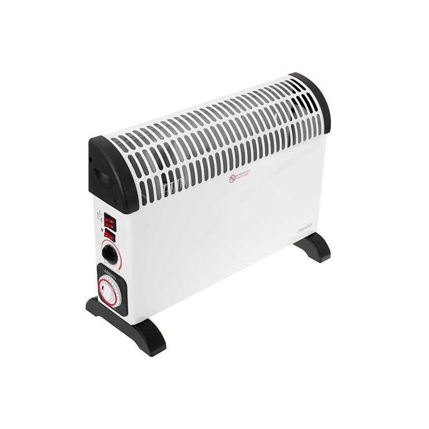 Mesko Convector Heater with Timer and Turbo Fan MS 7741w 2000 W, Number of power levels 3, Baltas – 4