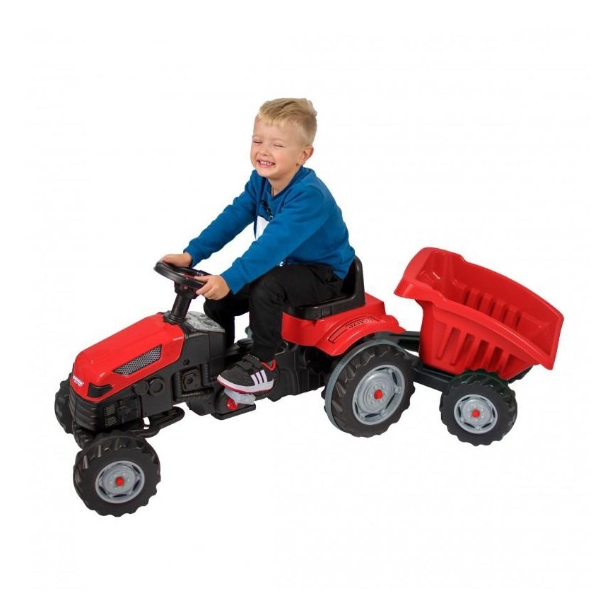 Woopie Children`s tractor with pedals and