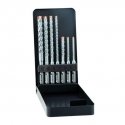 Drill Alpen SDS-plus Force X KM Perforator Bit Set Metal Case (7-Piece Set, 4 Cutting Edges, Diameter 5.0 - 12.0 mm), Silver Drill Alpen SDS-plus Force X KM Perforator Bit Set Metal Case (7-Piece Set, 4 Cutting Edges, Diameter 5.0 - 12.0 mm), Silver