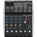 Behringer 802S – 8-kanałowy kompaktne mikser analoog z interfejsem USB zaprojektowany specjalnie do obsługi podcastów, streamowa Behringer 802S – 8-kanałowy kompaktne mikser analoog z interfejsem USB zaprojektowany specjalnie do obsługi podcastów, streamowa