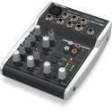 Behringer 502S - 5 kanālu kompaktais analogais mikseris ar USB interfeisu, kas īpaši izstrādāts podcast apraidei, straumēšanai u Behringer 502S - 5 kanālu kompaktais analogais mikseris ar USB interfeisu, kas īpaši izstrādāts podcast apraidei, straumēšanai u