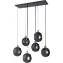 Orno JALA 6P, pendant lamp, E27 max.15W, black Orno JALA 6P, pendant lamp, E27 max.15W, black