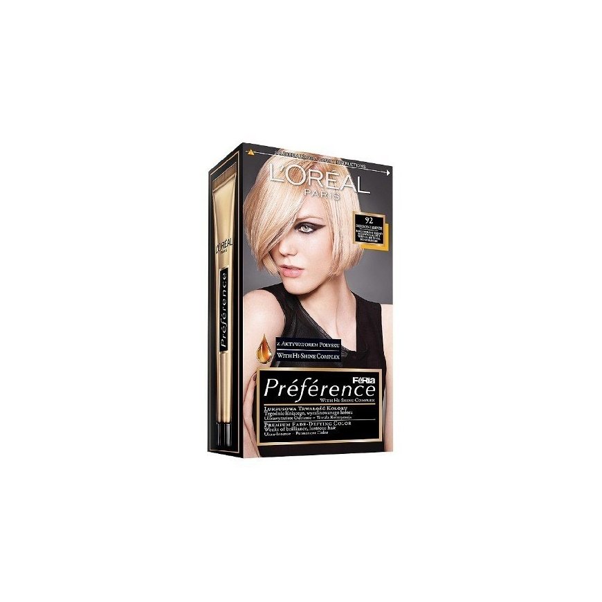 L'Oreal Paris Feria Preference Very Light Skirtas šviesiems plaukams 92 – 2