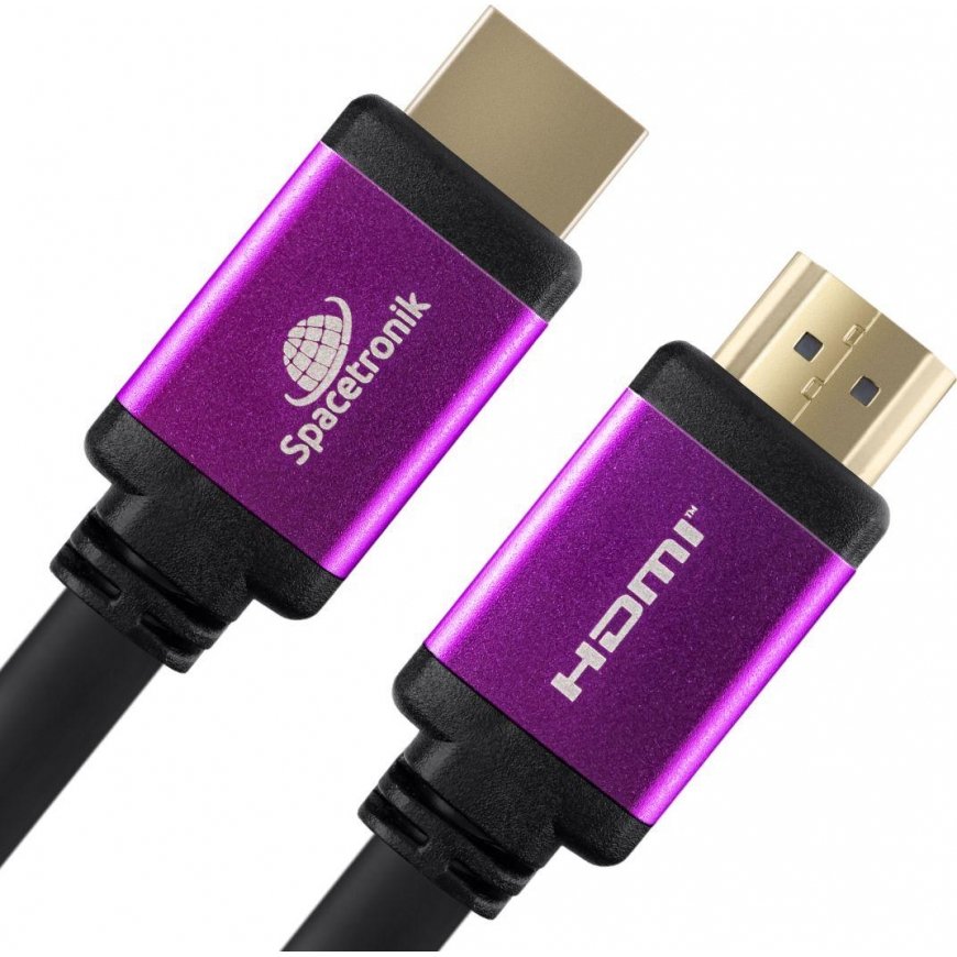 Spacetronik HDMI – HDMI kabelis 4m juodas (5903031025552)