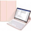 Case for tablet 4kom.pl Case for tablet SC Pen + Keyboard for Apple iPad 10.9 2022 Pink