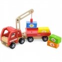 Viga Toys wooden crane with containers Viga Toys wooden crane with containers