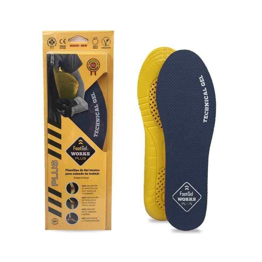 Vidpadžiai Footgel Works Plus, dydis 35-38