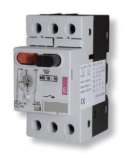 Eti-Polam Motor grandinės pertraukiklis 3P 1,5kW 2,5-4A MS18-2,5-4A - 004600347