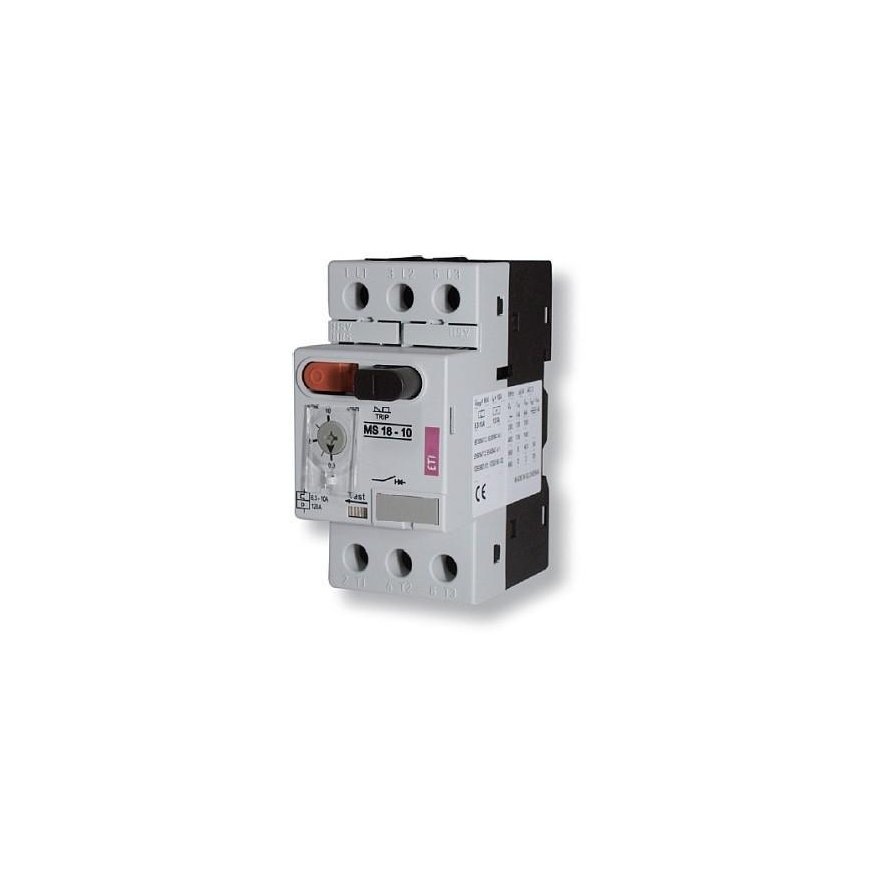 Eti-Polam Motor circuit breaker 3P 1.5kW 2.5-4A MS18-2.5-4A - 004600347