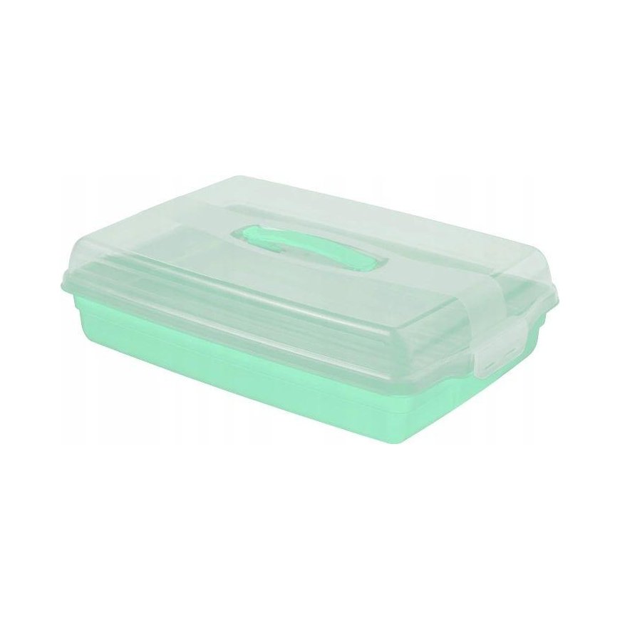 Curver Cake Container Food Tray Plate