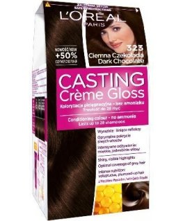 L'Oreal Casting Creme Gloss Cream colorant No. 323 Dark chocolate