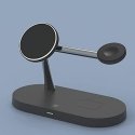 Cgsm Inne Charger induction TECH-PROTECT A12 3w1 MagSafe 15W black Cgsm Inne Charger induction TECH-PROTECT A12 3w1 MagSafe 15W black
