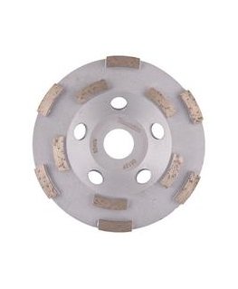 Makita D-41458 Deimantinis diskas 125MM 2-Dviejų eilių segmentas, grubus.