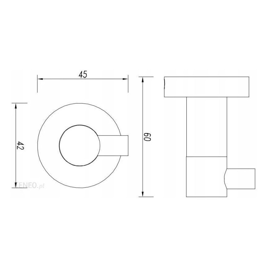 Hook OMNIRES MODERN PROJECT MP60110 BL – 2