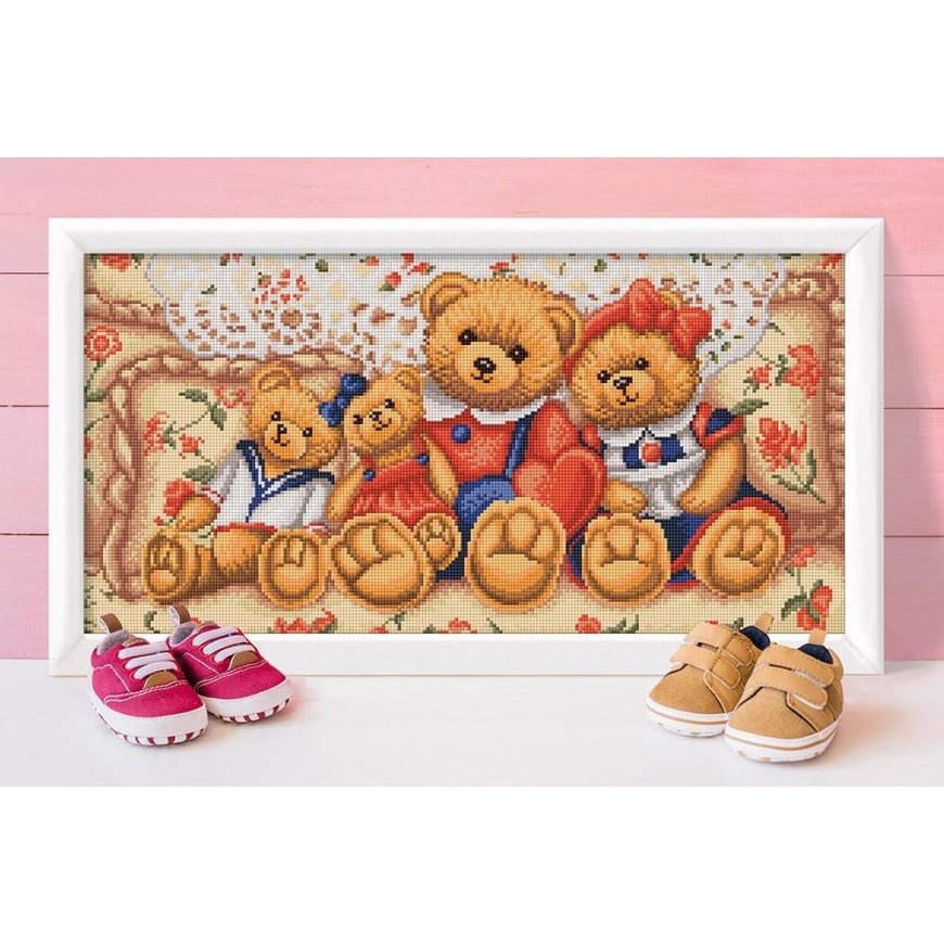 Beldizart Diamond painting kit Teddy Bears