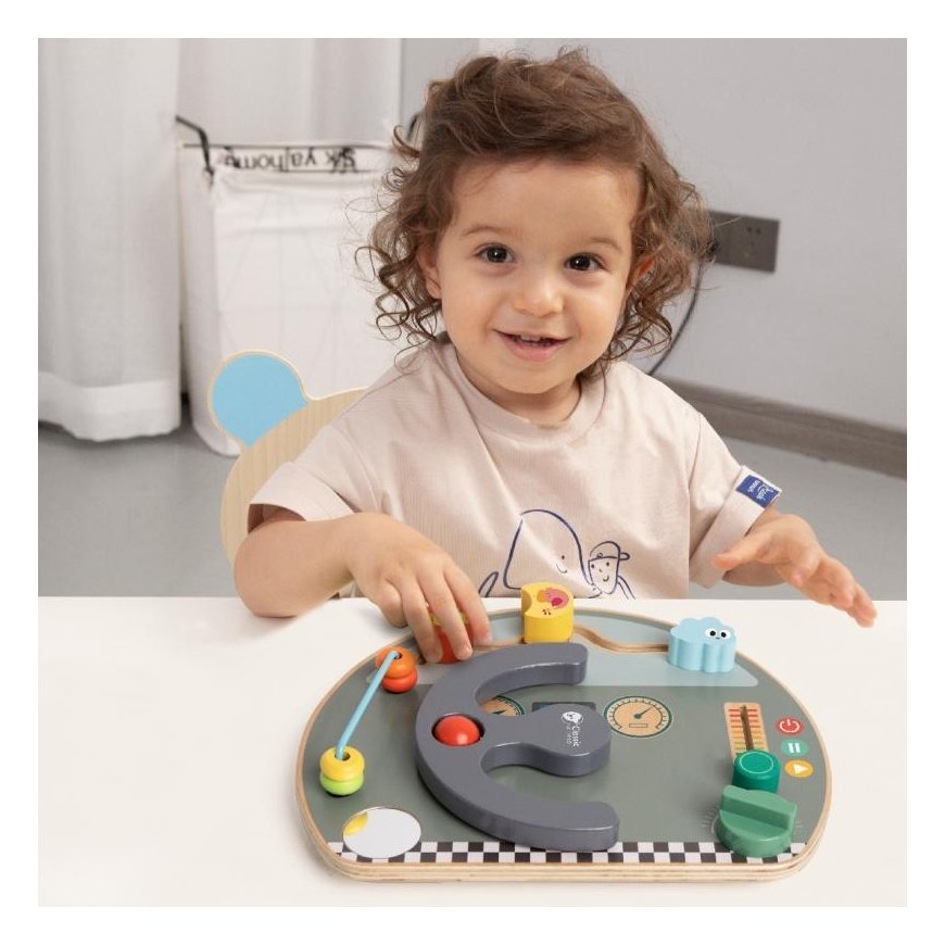 CLASSIC WORLD Multifunctional manipulation board 6in1 On the go – 3