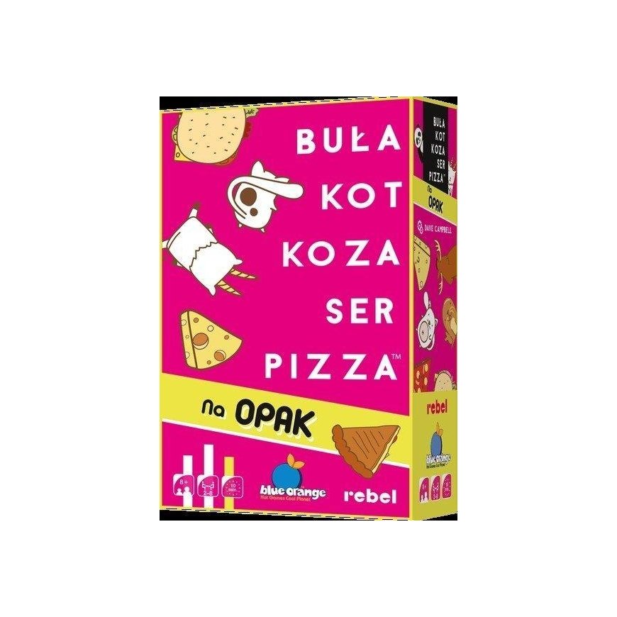 Puzzle Rebel bun, cat, goat, cheese, pizza - Well pack REBEL