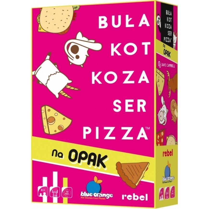 Puzzle Rebel bun, cat, goat, cheese, pizza - Well pack REBEL – 2