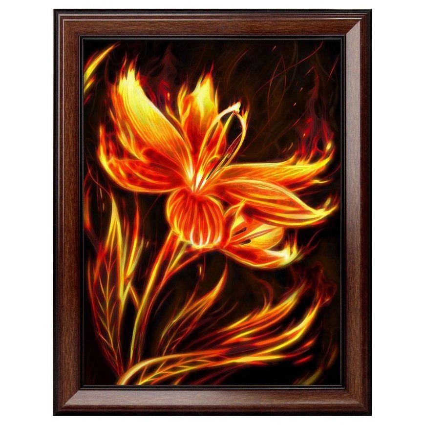 Beldizart Fire flower 30x40 cm AZ-1852