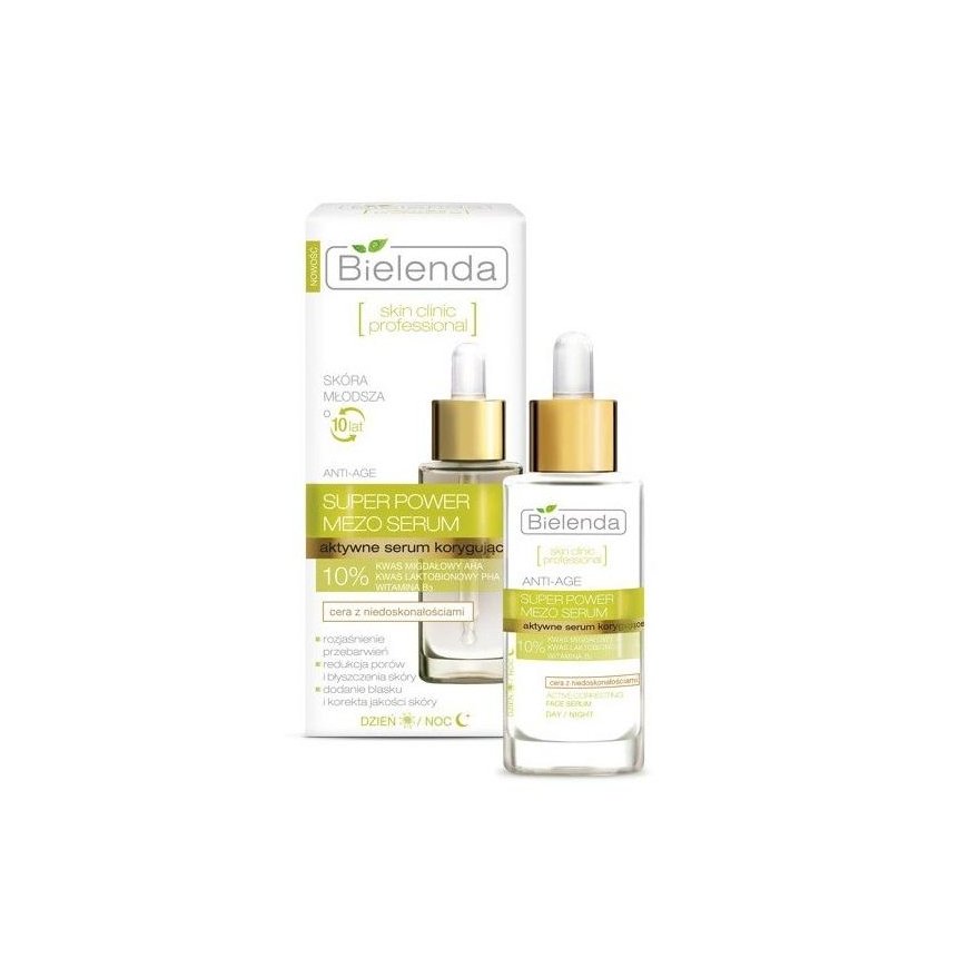 Bielenda Skin Clinic Professional Super Power Mezo Serum active corrective face serum 30ml – 2