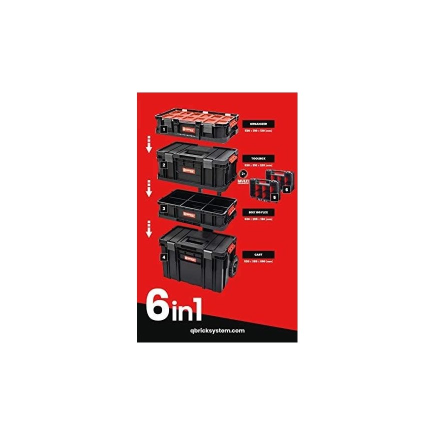 Q-Brick Qbrick Two Cart 6in1 tool