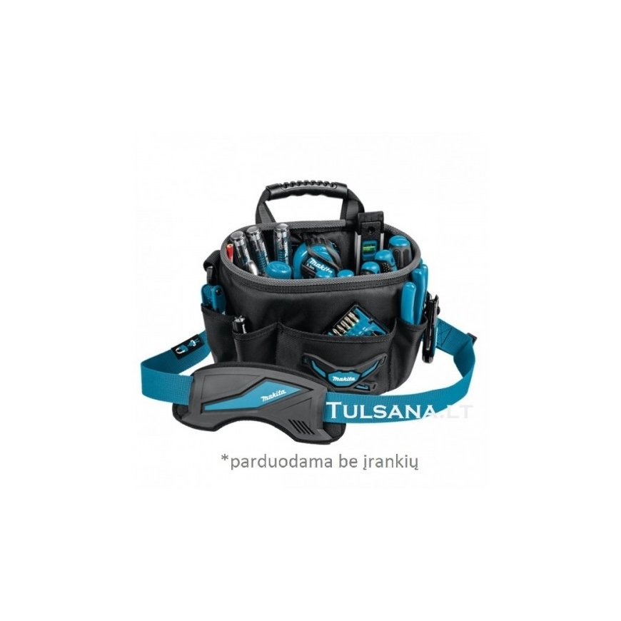 Makita E-15447 Reinforced 3-compartment, universal, open bag for tools. – 2