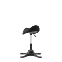 Up Up Toronto Ergonomic Balance Chair Black, Black fabric, longer gas lift