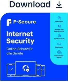 F-SECURE Internet Security - 10 Devices, 1 Year - ESD Download E