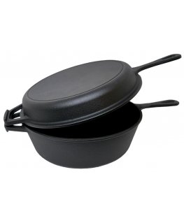Enameled cast iron frying pan Zyle ZY226BKI