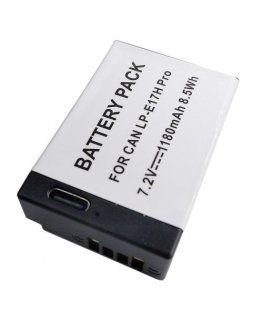 EXTRADIGITAL CANON baterija LP-E17H Pro (be mikroschemos), 1180mAh, USB Type-C