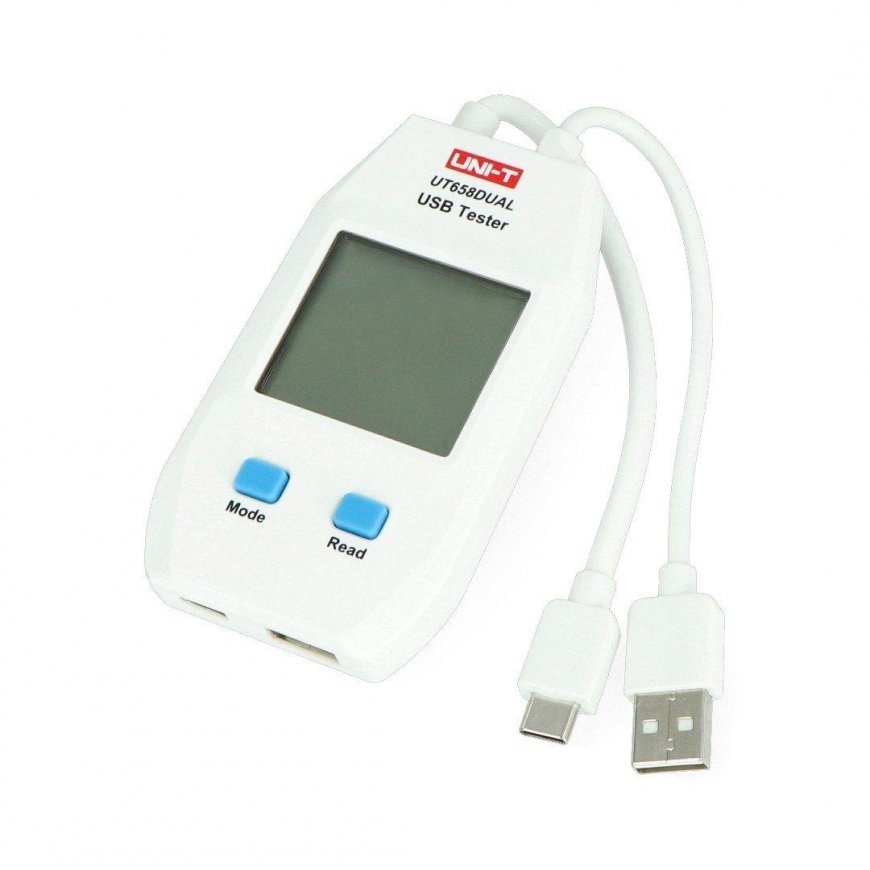 UNI-T UT658 Dual USB USB-C socket tester – 4