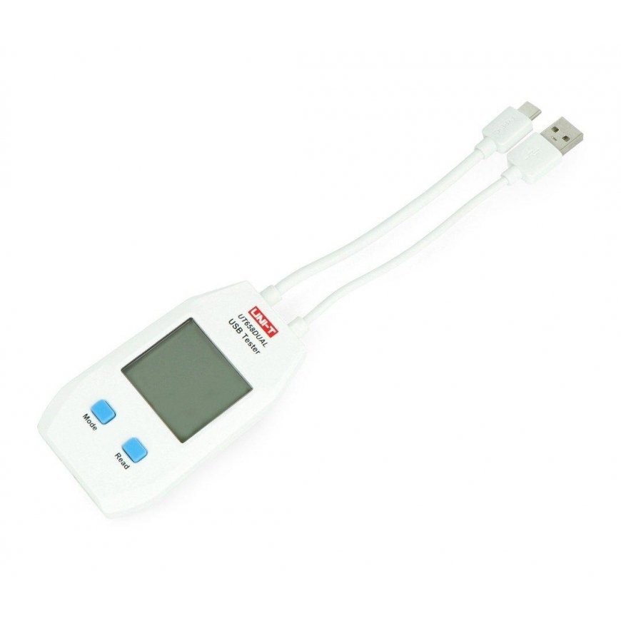 UNI-T UT658 Dual USB USB-C lizdų testeris – 5