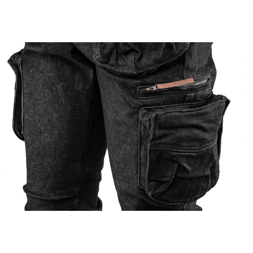 NEO Black 5 pocket DECK COLOR work PANTS, size XL – 5