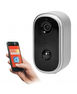 Orno Wireless outdoor IP camera with WiFi connection with smartphone with Tuya app, IP65, intercom, memory