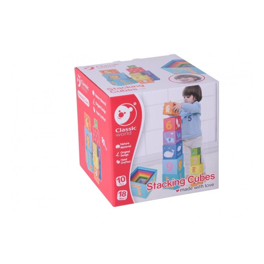 CLASSIC WORLD Magic Box Blocks Puzzle Music center Educational toy box – 3