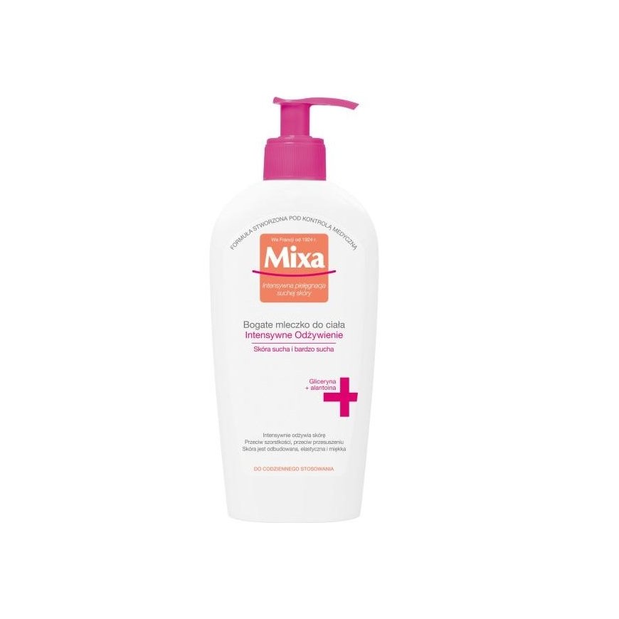 Maitinamasis kūno pienelis Mixa 400ml – 4