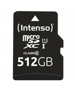 Intenso microSD 512GB UHS-I Perf CL10| Performance Class 10