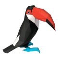 Beldizart Wizardi 3D Papercraft Kit Toucan PP-2TUK-BWS Beldizart Wizardi 3D Papercraft Kit Toucan PP-2TUK-BWS