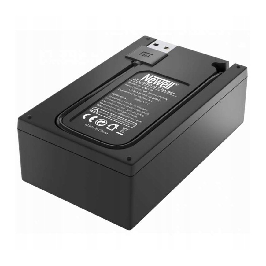 Newell Camera Charger Newell FDL-USB-C Dual Channel Charger for EN-EL15 Batteries