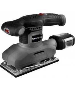 Šlifuoklis Graphite Šlifuoklis oscylacyjna (Šlifuoklis oscylacyjna 260W, padas 90 x 187 mm)