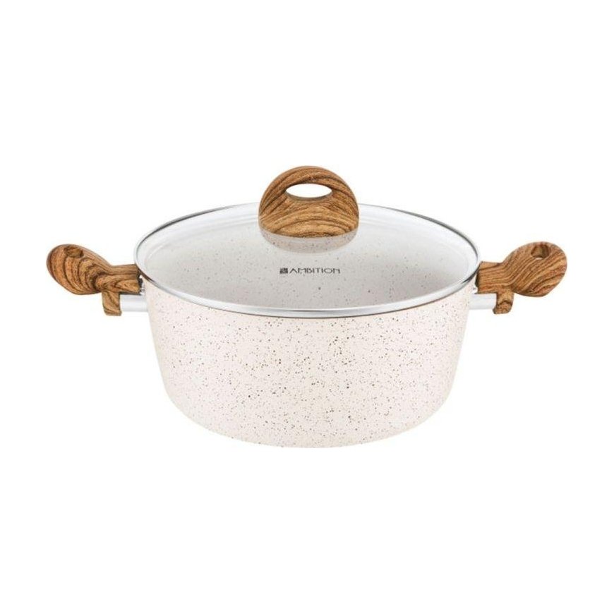 Ambition troškinimo puodas su dangteliu Nature 24 cm (34145)
