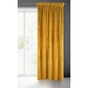 Night curtain made of soft velvet Eurofirany DIVA LINE RIA 140X270 cm, tape/tunnel/hooks, 300g/m2, color: mustard Night curtain made of soft velvet Eurofirany DIVA LINE RIA 140X270 cm, tape/tunnel/hooks, 300g/m2, color: mustard