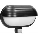 Wall lamp Orno MUSAM, garden lamp with motion sensor 180°, 1x60W, E27, IP44, with lock, plastic, black Wall lamp Orno MUSAM, garden lamp with motion sensor 180°, 1x60W, E27, IP44, with lock, plastic, black