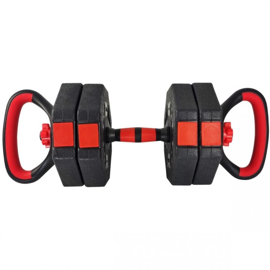 Keičiamo svorio hantelis EB Fit 2in1, 10kg – 2